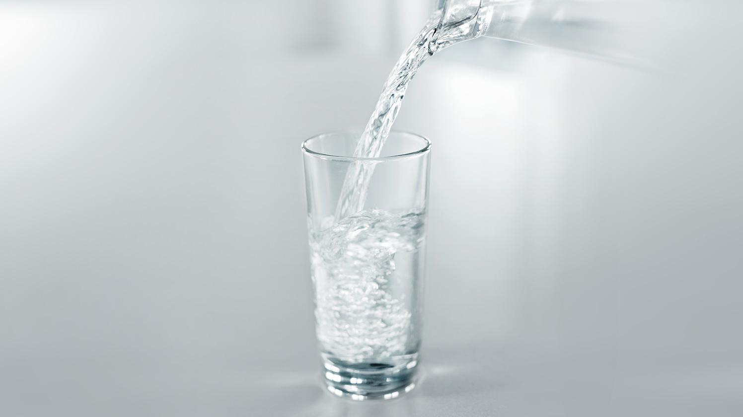 BRITA personal hydration needs filling glass water