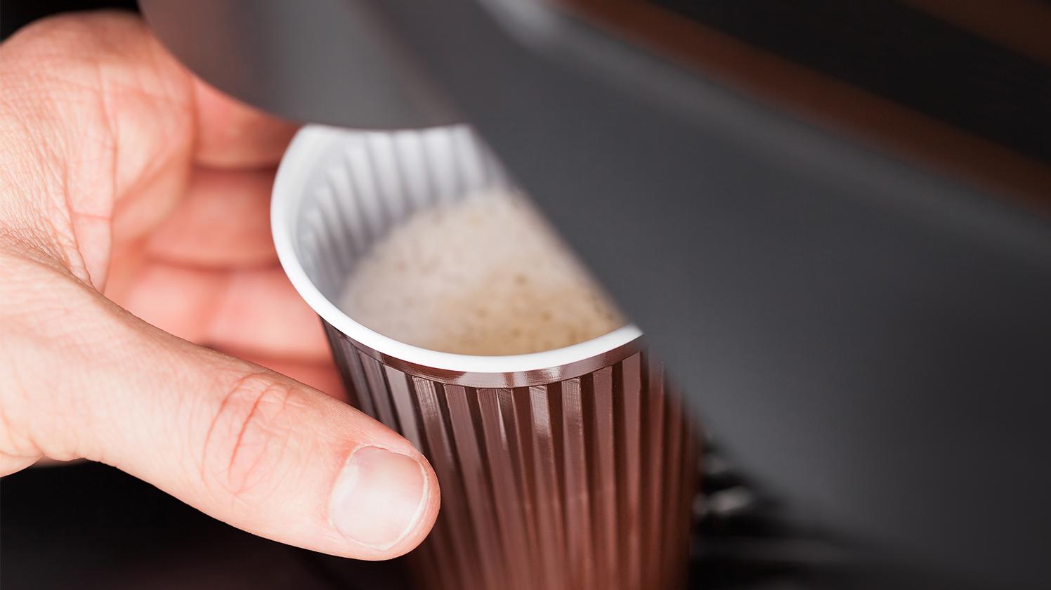 BRITA water vending machine coffee to go