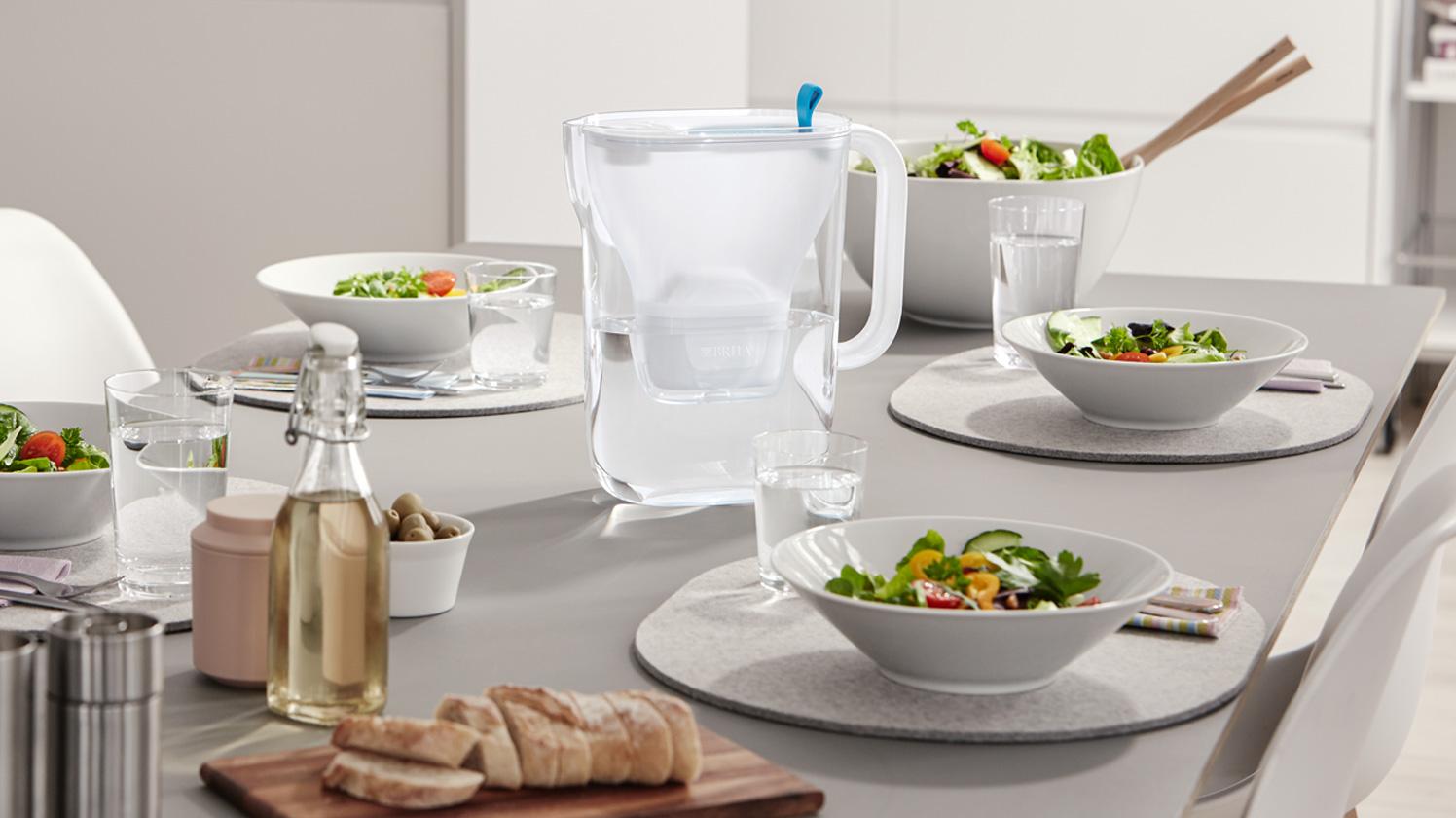 BRITA fill&enjoy Style soft blue table food