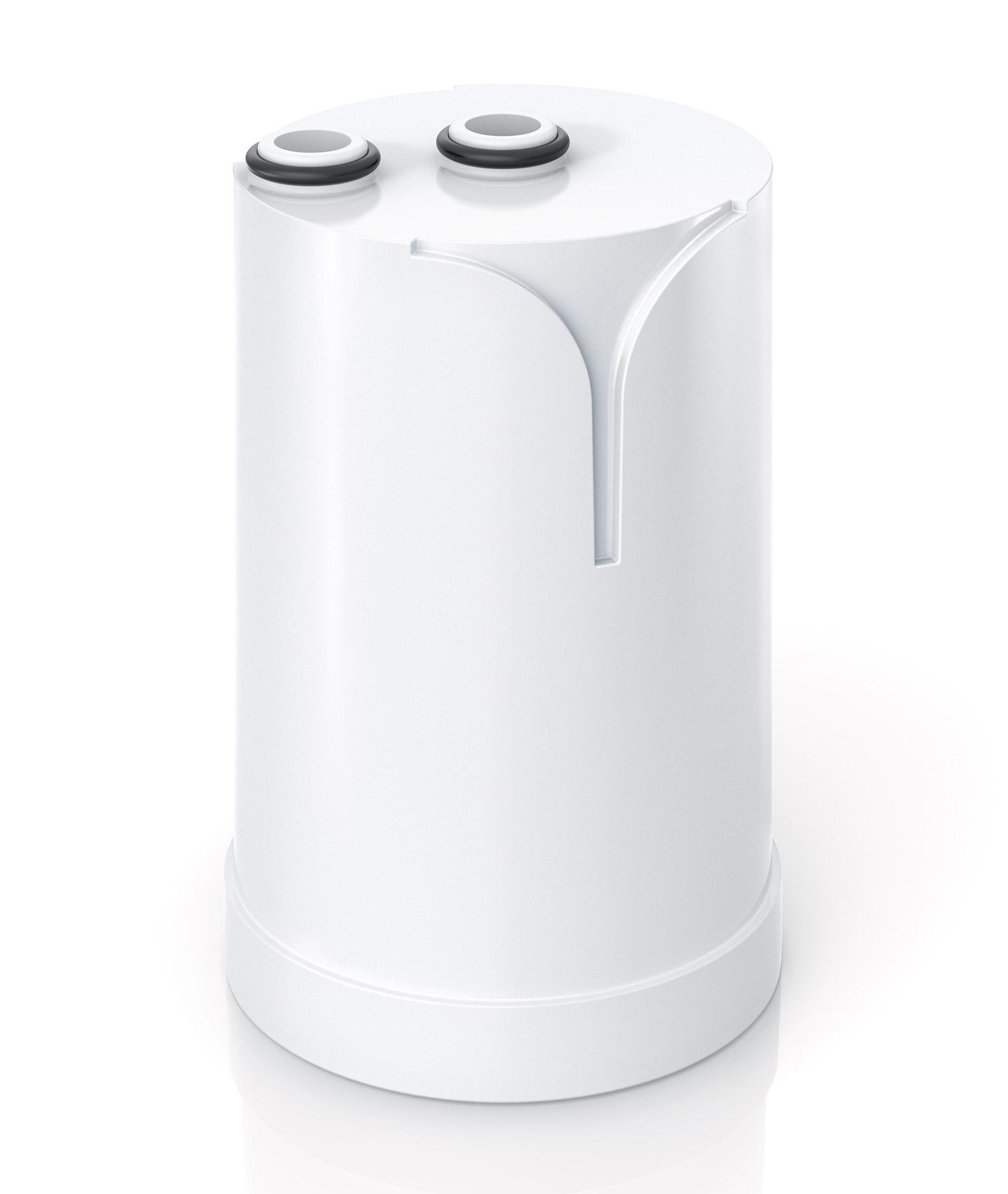 A product shot of Brita on tap filter.